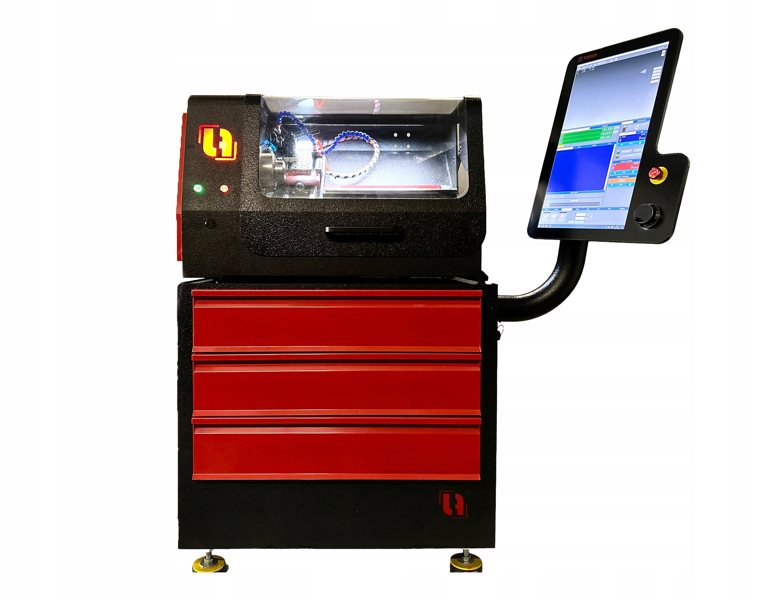CNC sústruh LF Mini 1 liatinový poľský výrobný stroj